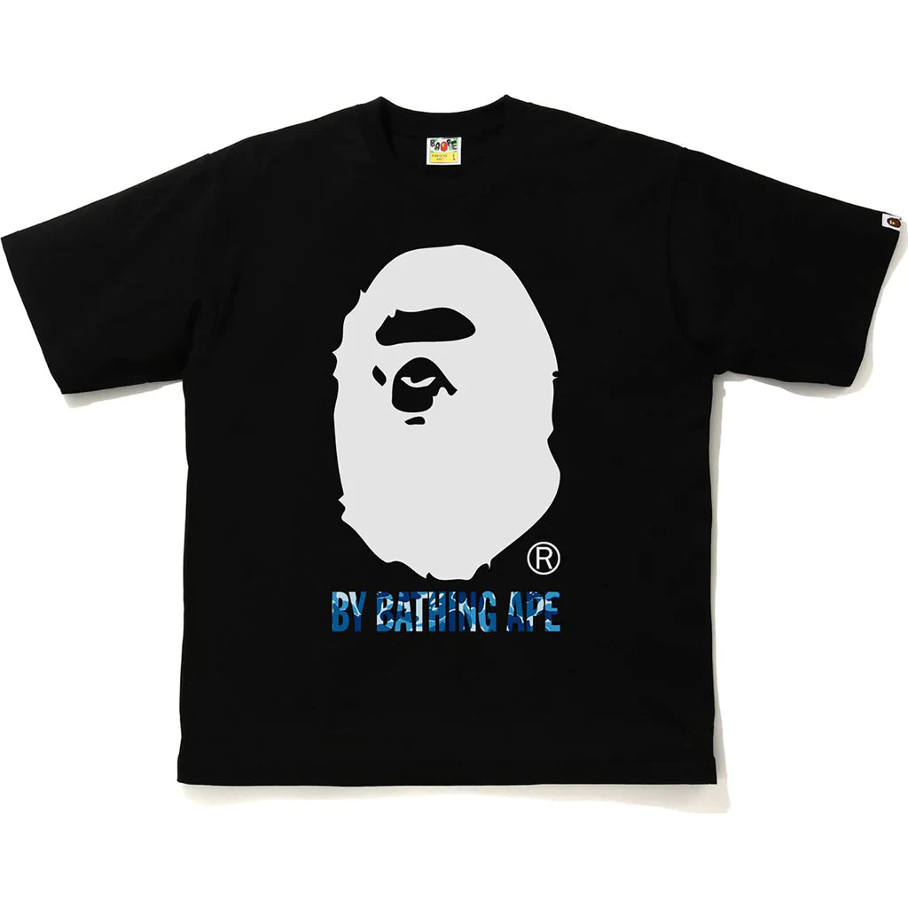 ABC Blue Camo By Bathing Ape Relaxed Tee Black