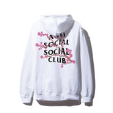 Anti Social Social Club "Cherry Blossom" Hoodie White