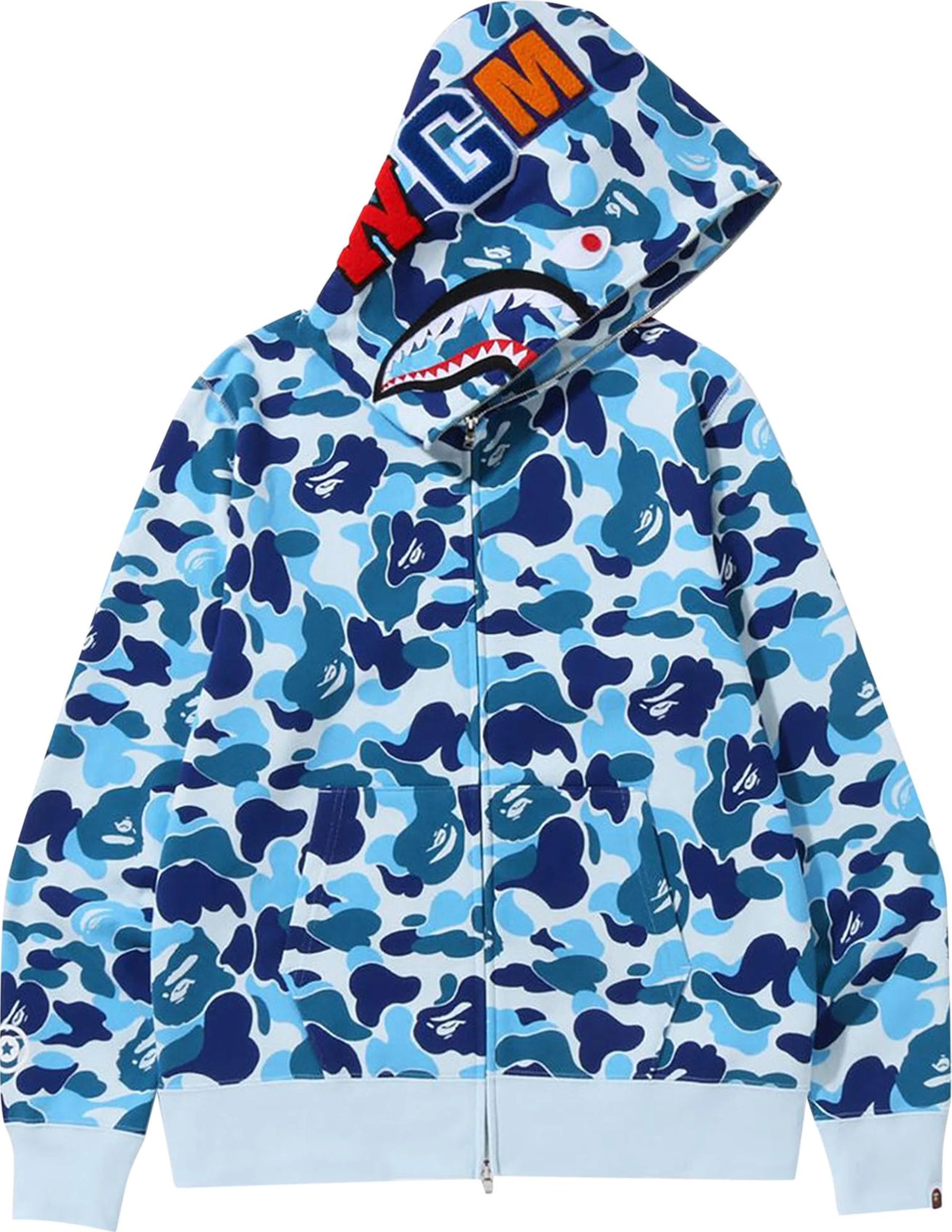 Bape baby online blue hoodie