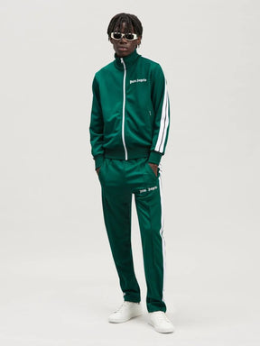 Palm Angels Track Pants Green/White