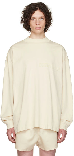 Fear of God Essentials L/S Tee 'Egg Shell'