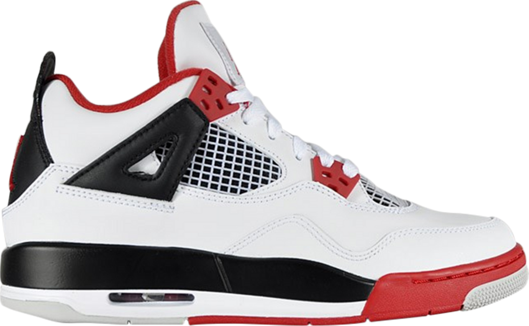 Jordan 4 Retro Fire Red 2012 (GS) (No Box)