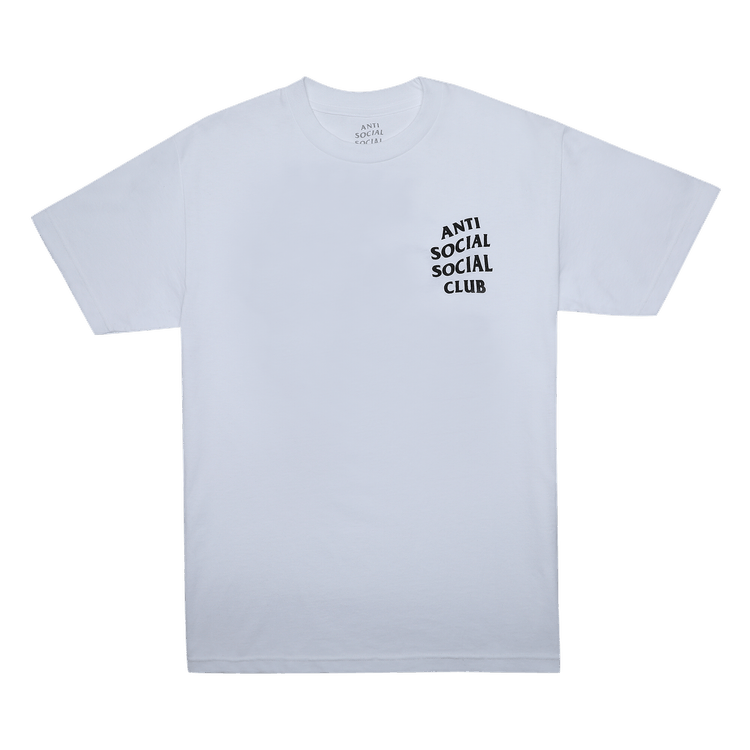 Anti social social top club logo tee
