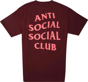 Anti-Social Social Club "Logo" Maroon Tee