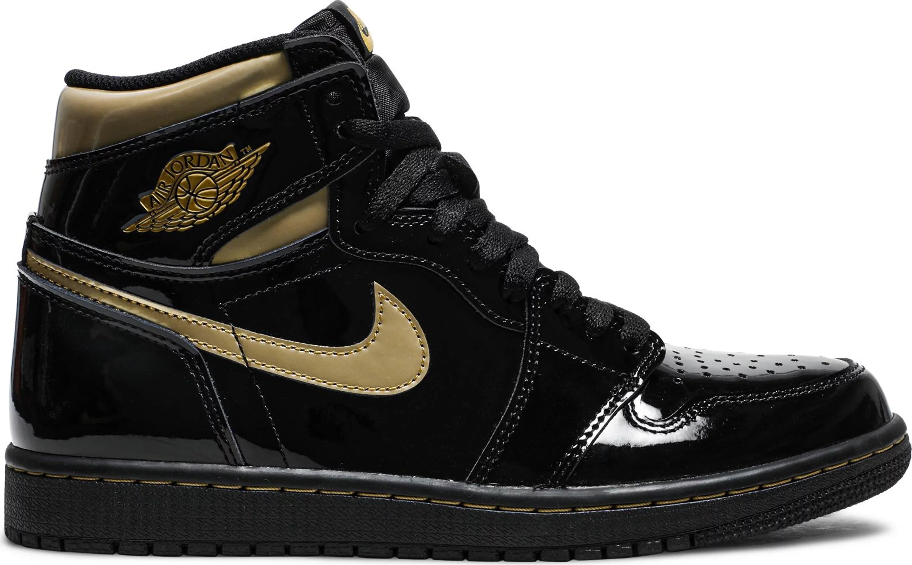 Air Jordan 1 Retro High 'Black Metallic Gold (2020)'