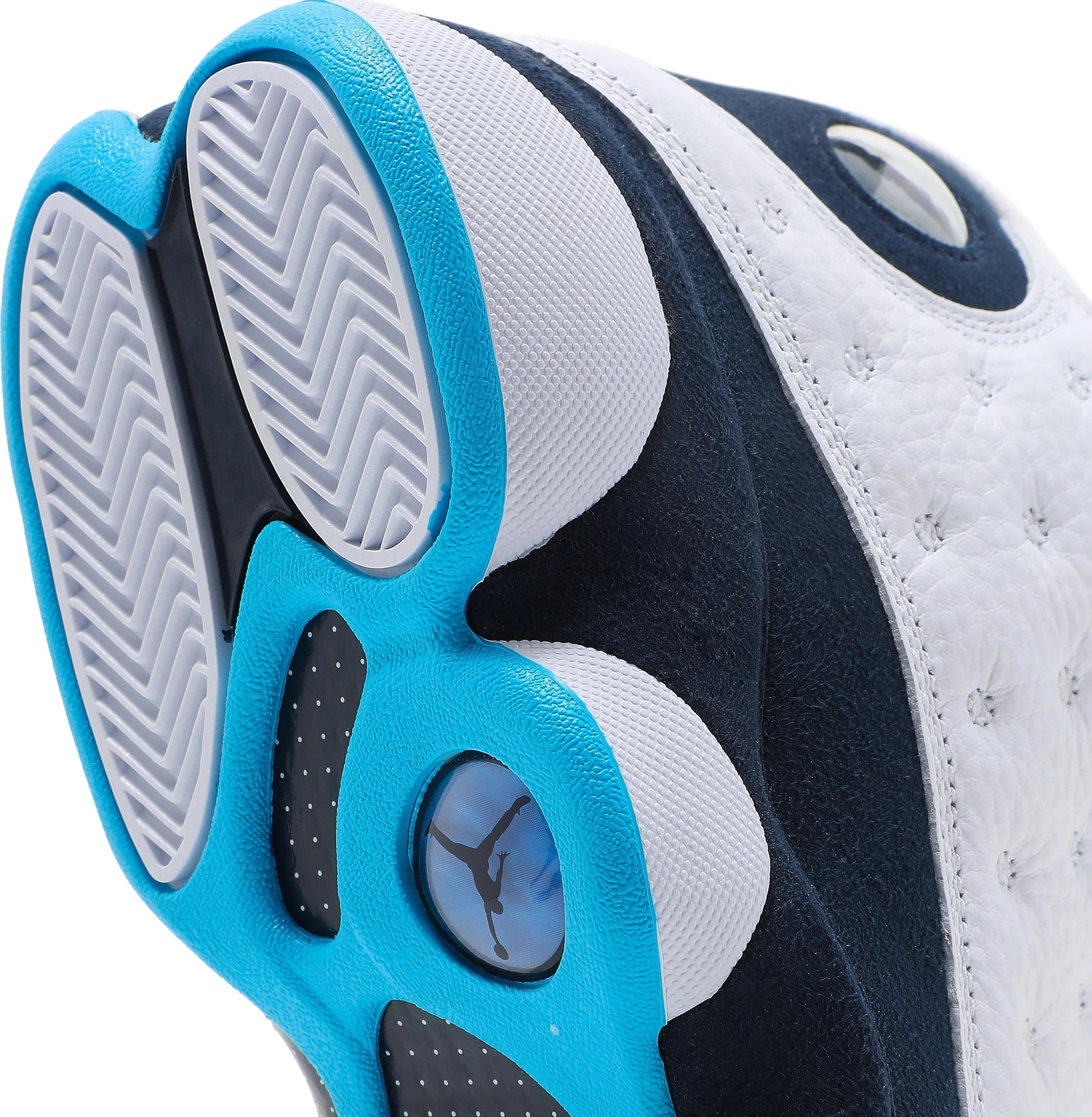 Jordan 13 Retro Obsidian Powder Blue White