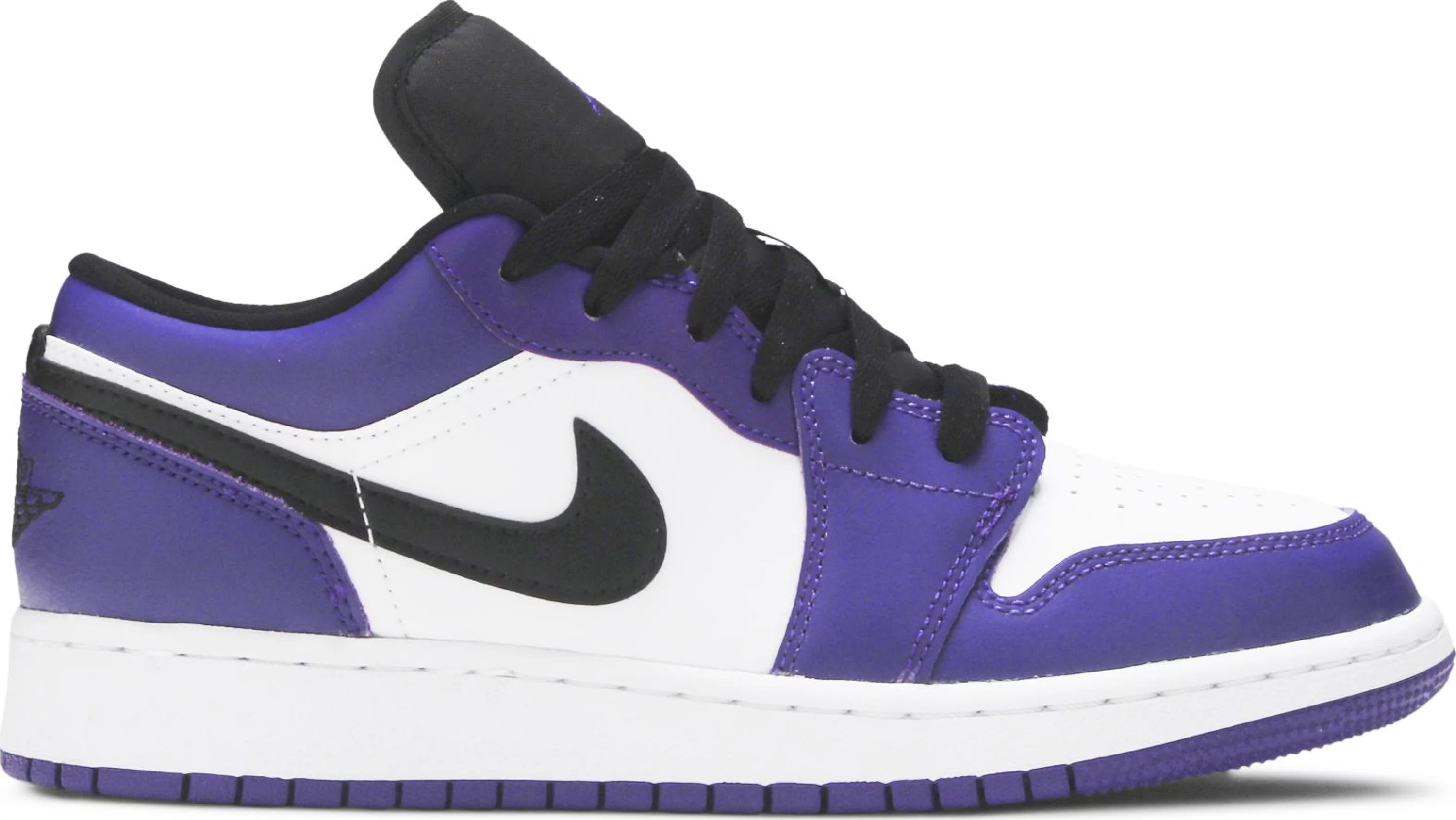 Air Jordan 1 Low 'Court Purple White' (GS)