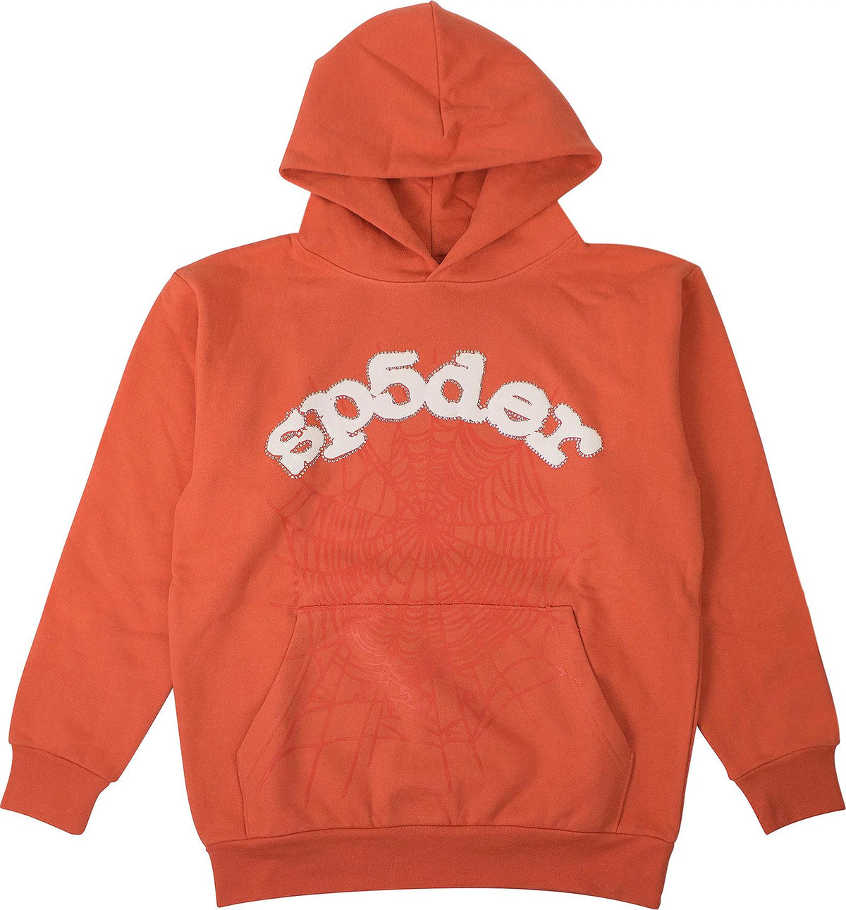 Sp5der Websuit Hoodie Orange