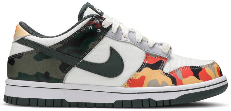 Nike Dunk Low Sail Multi-Camo (GS)