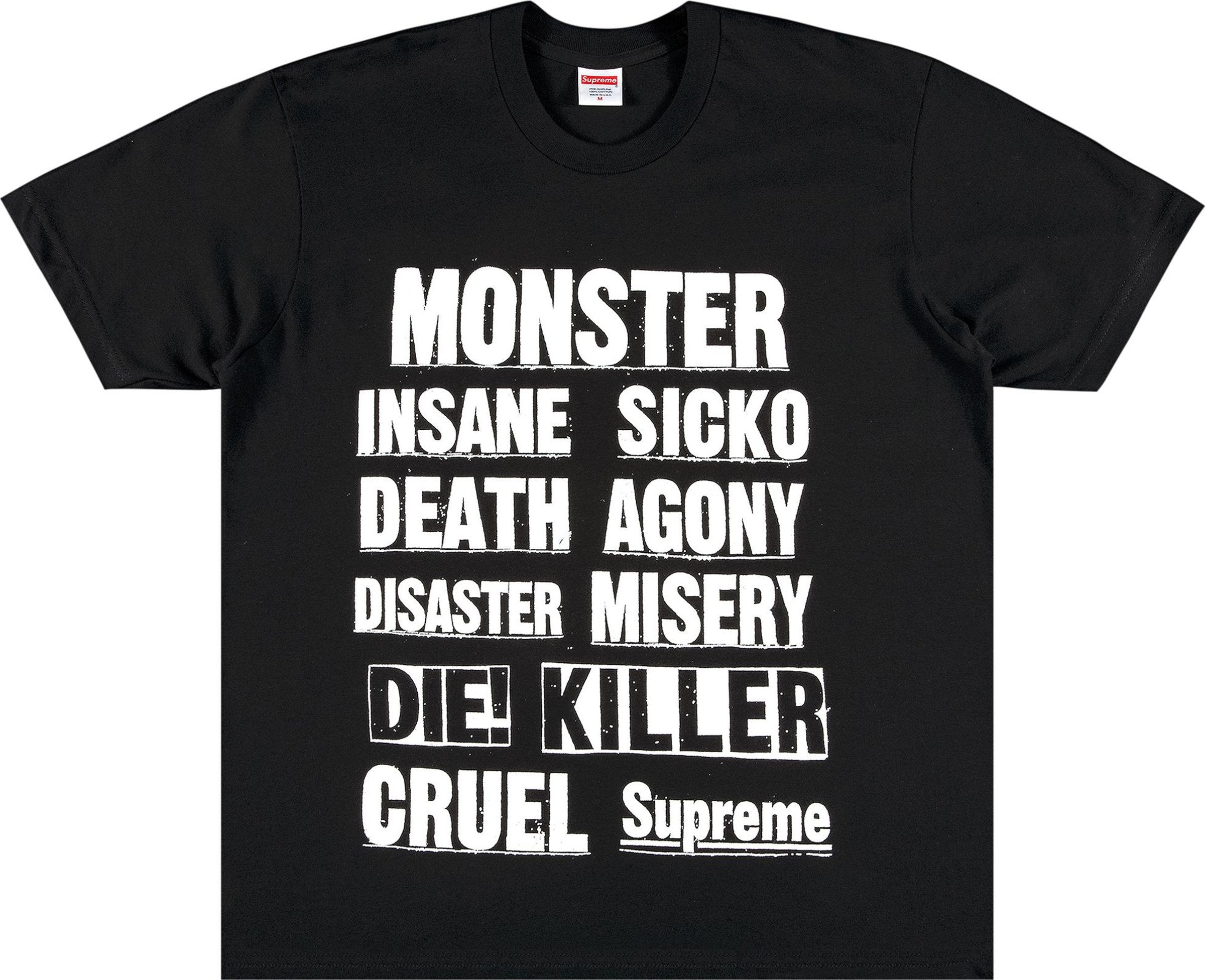 Supreme Monster Tee Black