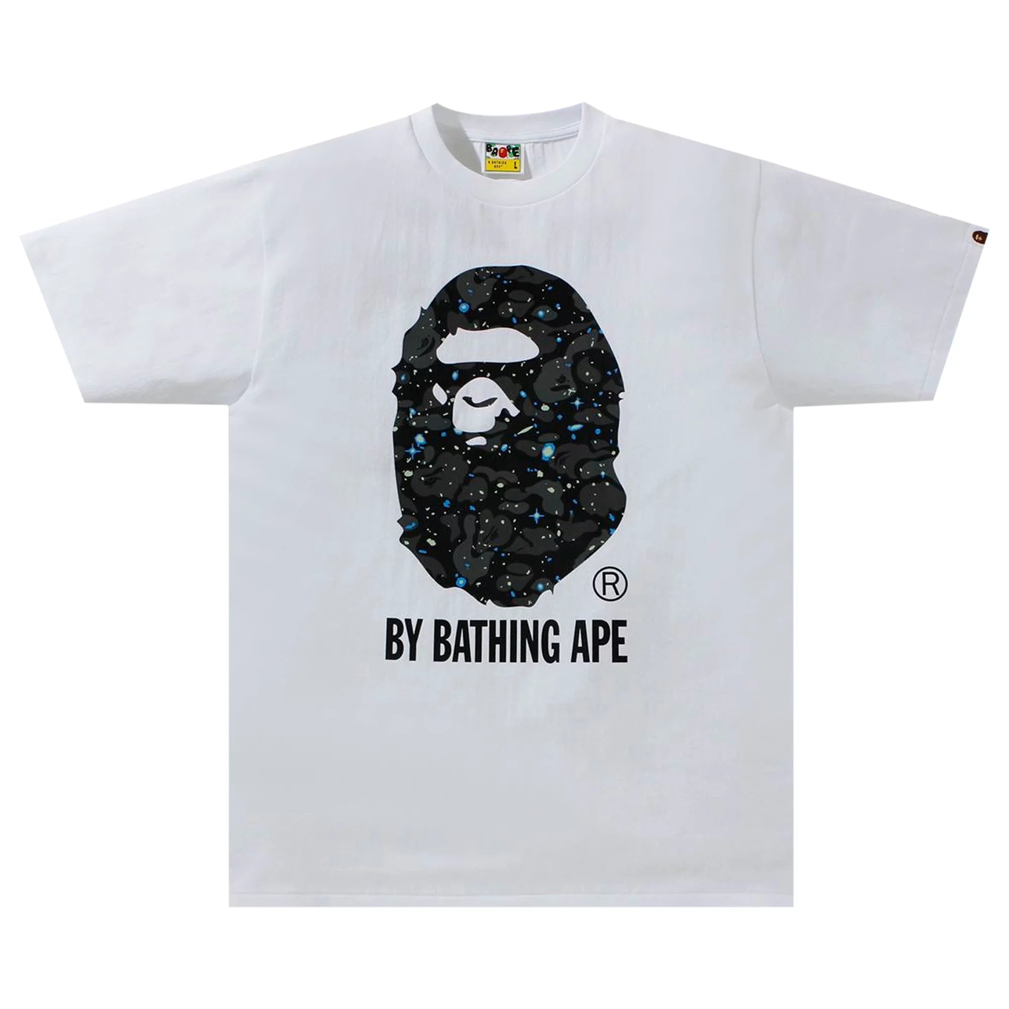 BAPE Space Camo By Bathing Ape Tee White