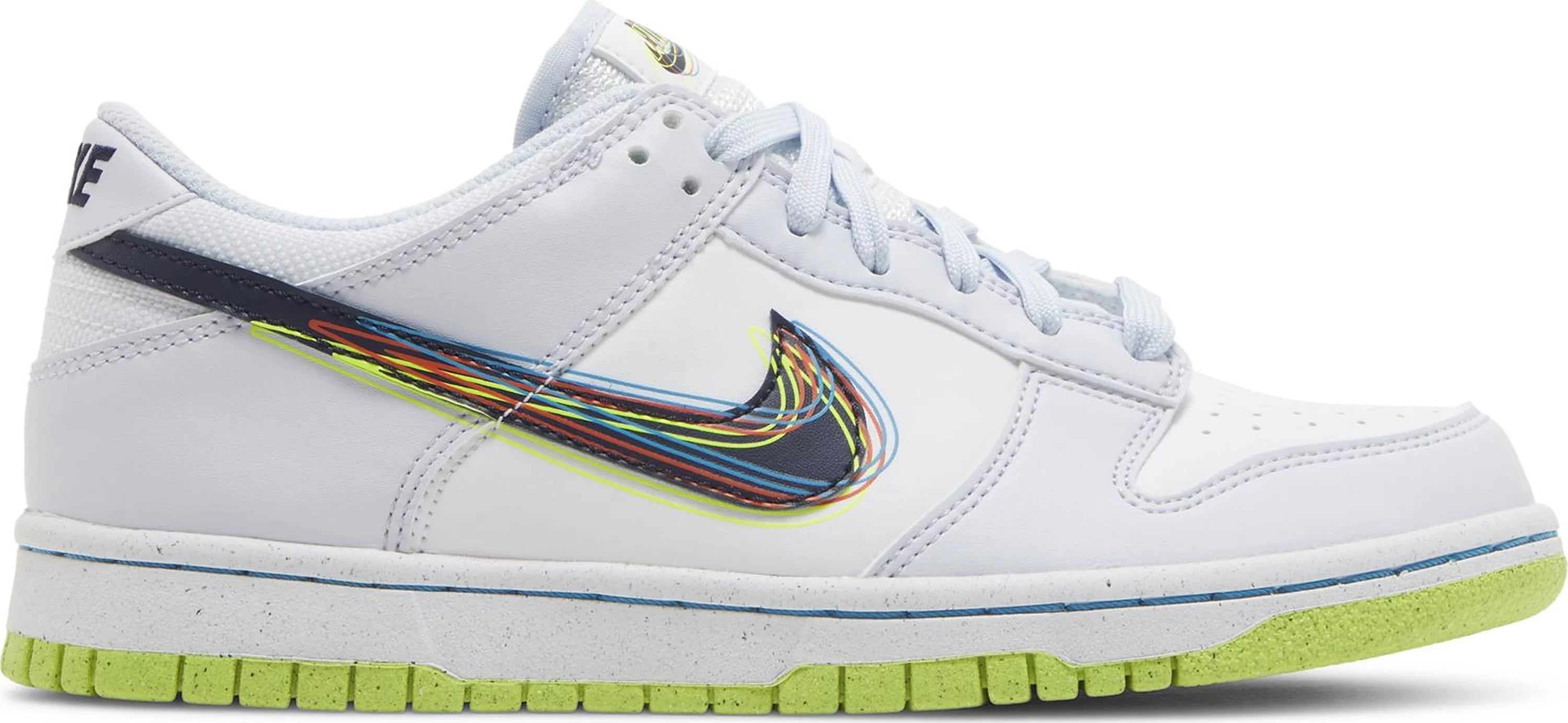 Nike Dunk Low '3D Swoosh Grey' (GS)