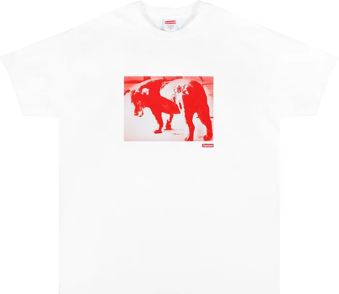 Supreme Moriyama Dog Tee White