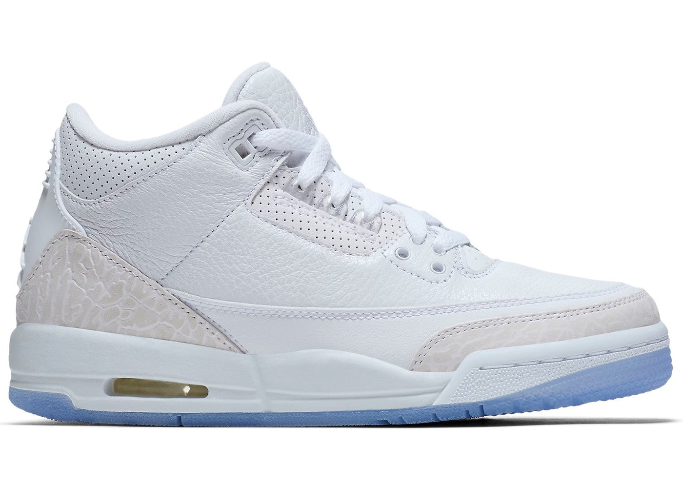 Jordan 3 Retro Pure White  (Pre owned)