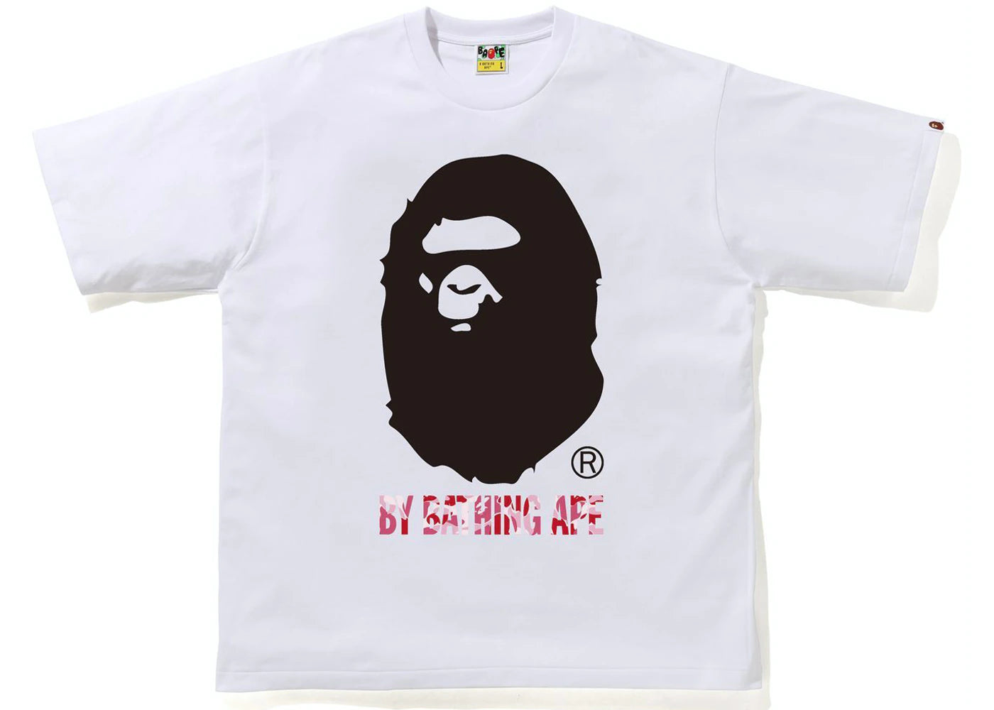 BAPE By Bathing Ape Tee White/Pink