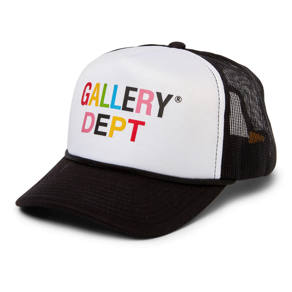 Gallery Dept. 'Rainbow Painted Logo' Trucker Hat