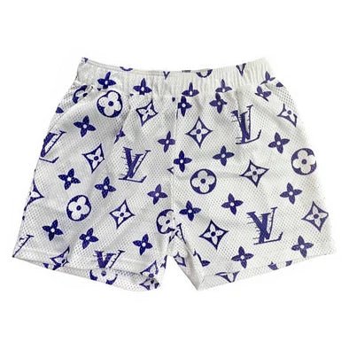 Bravest Studios "LV" Shorts Blue/White