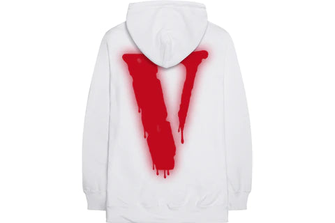 Vlone x Nav Drip Pullover Hoodie White