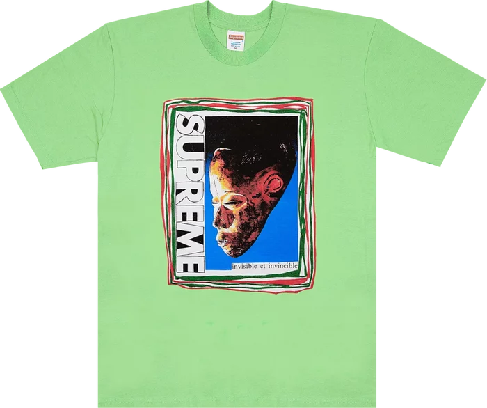 Supreme Mask Tee Lime