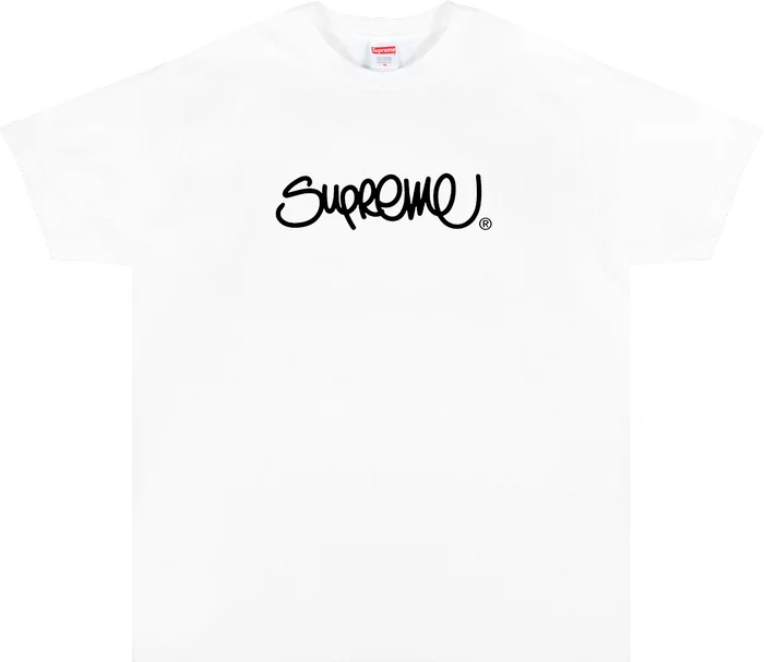 Supreme Handstyle Tee White