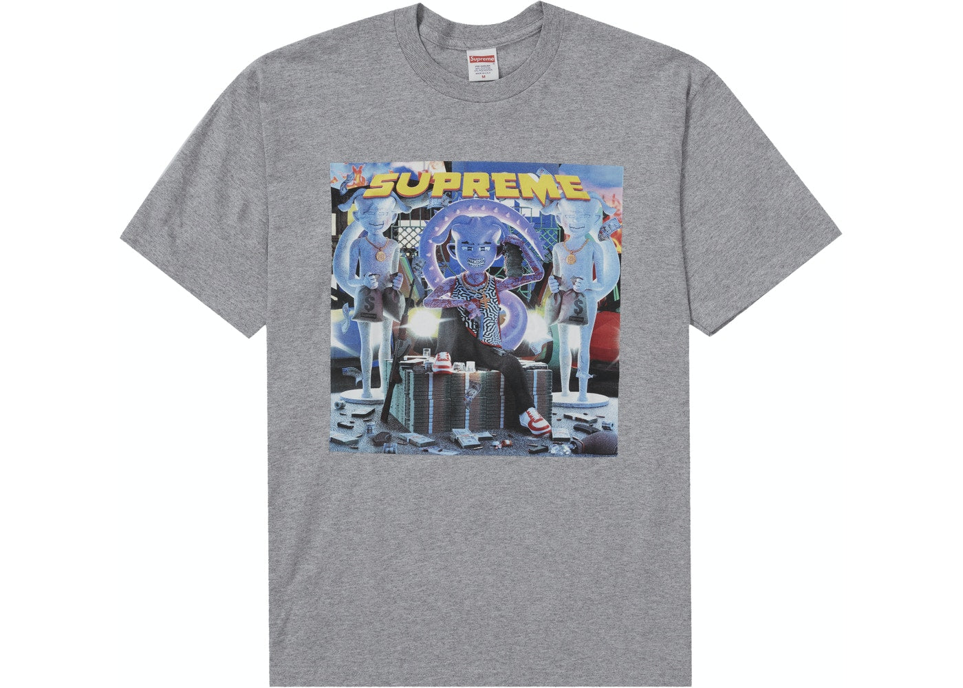 Supreme Richest Tee Grey