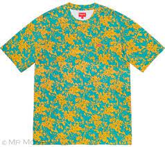 Supreme Small Box Tee (SS20) Teal Floral