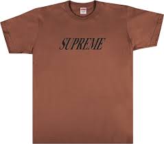 Supreme Slap Shot Tee Brown