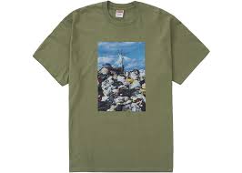 Supreme American Trash Tee Light Olive