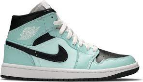 Air Jordan 1 Mid Aqua Blue Tint (W)