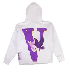 Nav x Vlone Doves Hoodie White