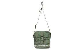 Supreme Field Side Bag Olive Gonz