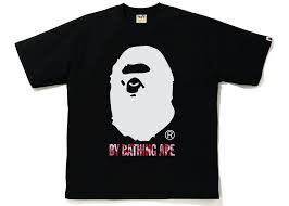 ABC Camo by Bathing Ape Relaxed Tee Black x Pink