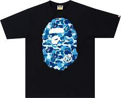 BAPE Color Camo Big Ape Head Tee 'Anniversary Blue'