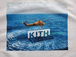 KITH Helicopter Ocean First Responders T-Shirt 'White'