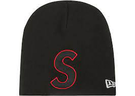 Supreme New Era S Logo Beanie (SS23) Black