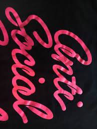 Anti Social Social Club hoodie 'Pink Cursive'