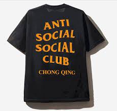 Anti Social Social Club Orange Chong Qing Tee