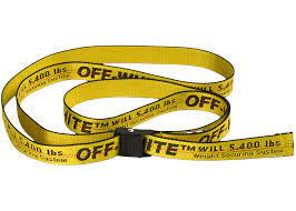 Off-White Mini Belt 'Yellow'