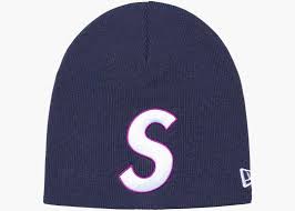 Supreme New Era S Logo Beanie (SS23) Light Navy