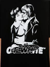 Off-White Kiss 21 Print Over-Fit T-shirt Black