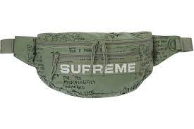 Supreme Field Waist Bag Olive Gonz