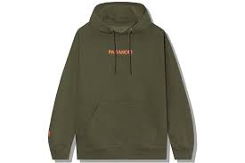Anti Social Social Club x Undefeated Paranoid Hoodie Olive