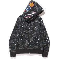 Bape Zip 1st Camo Glow In The Dark