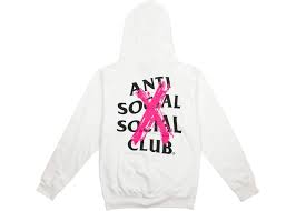 Anti Social Social Club Cancelled Hoodie White