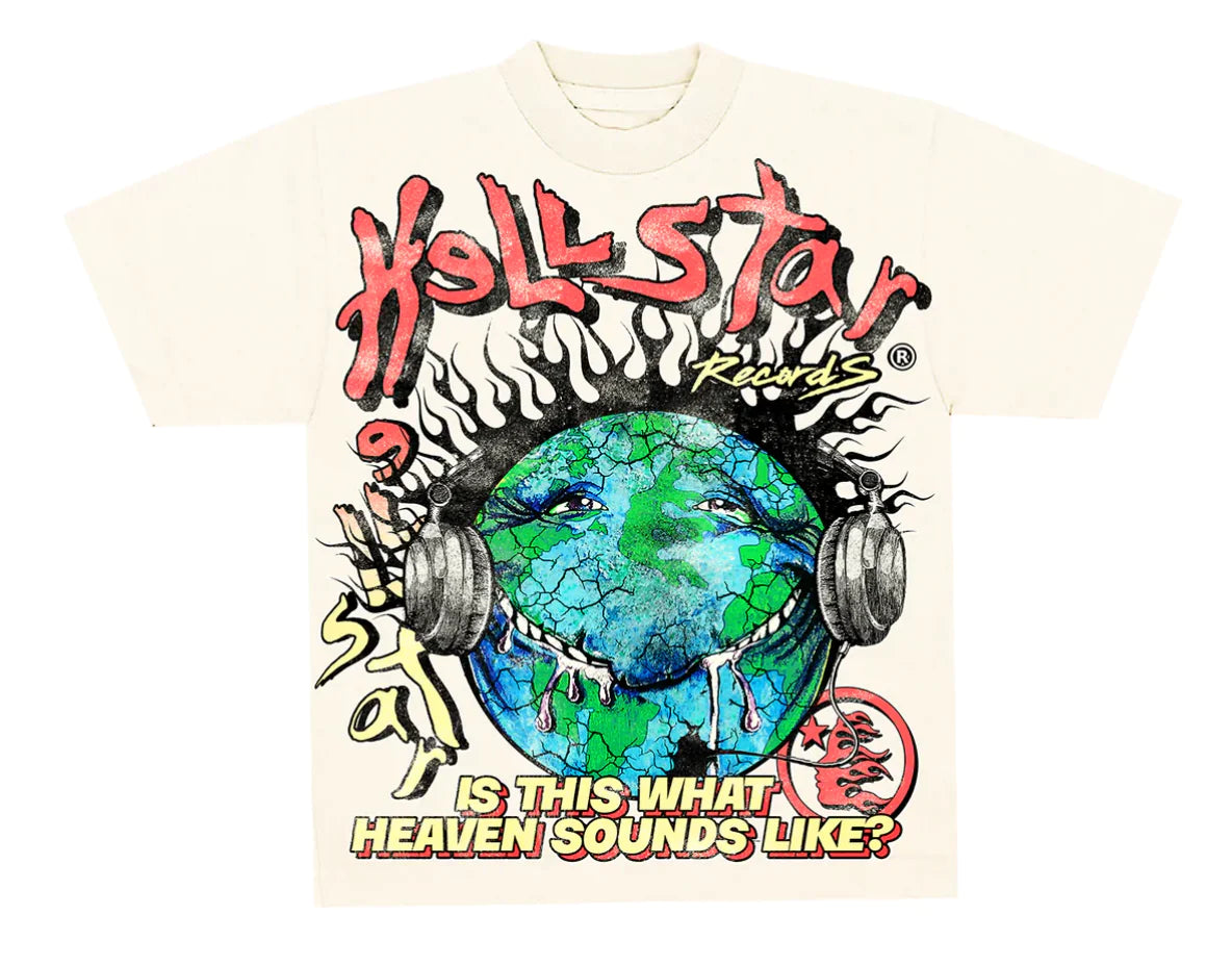 Hellstar 'Heaven on Earth' Tee - Cream