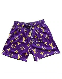 Bravest Studios "LV" Shorts LA Purple