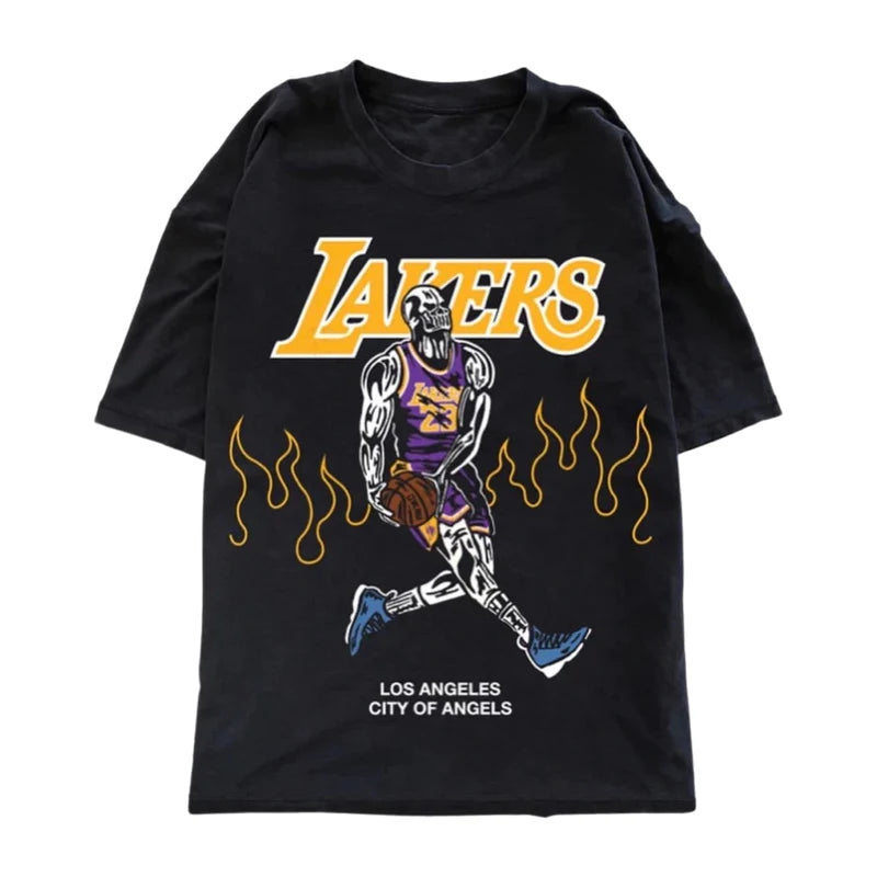 Warren Lotas x Lebron James Lakers Tee