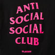 Anti Social Social Club Playboy Black