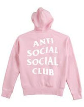 Anti Social Social Club Pink Logo Hoodie