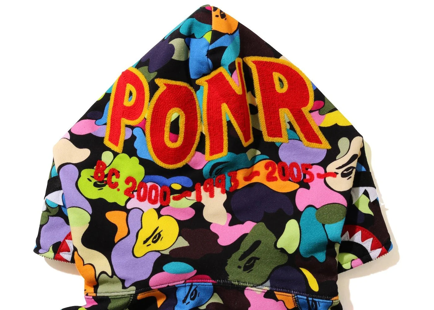 Bape ponr shark online hoodie